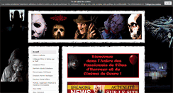 Desktop Screenshot of horror-scaryweb.com