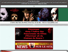 Tablet Screenshot of horror-scaryweb.com